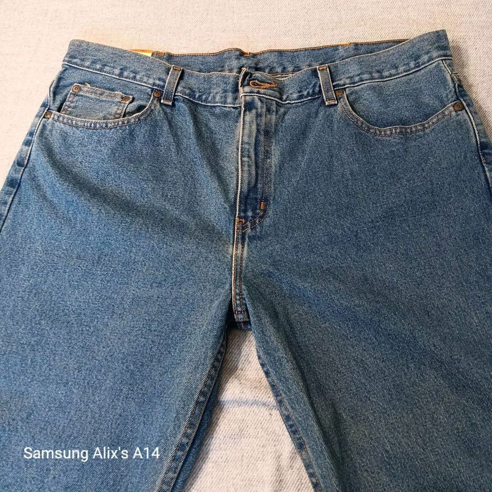 FADED GLORY MENS BLUE JEANS 38x30 ORIGINAL FIT 100% COTTON DENIM‎ 106305
